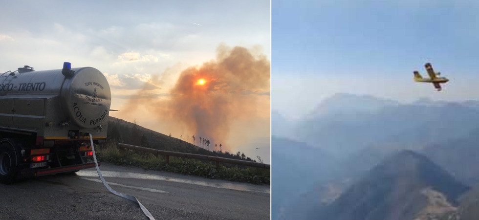 In Trentino i forestali invece dei vigili del fuoco volontari per combattere gli incendi boschivi?